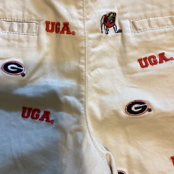 UGA Women's Cargo Shorts - Cream - Picture 3 of 3